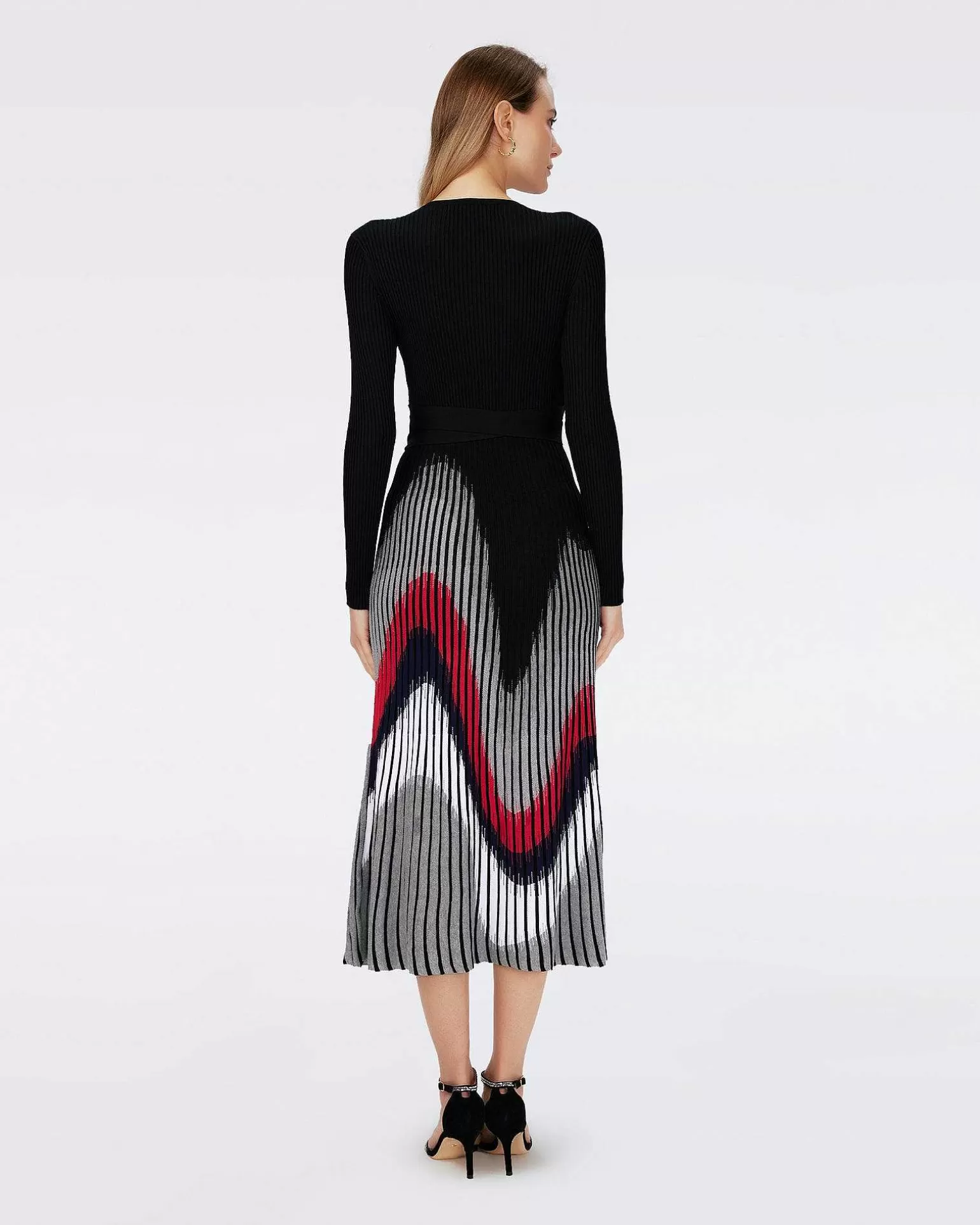Online Diane von Furstenberg Reiko Faux Sla-Om-Kjole
