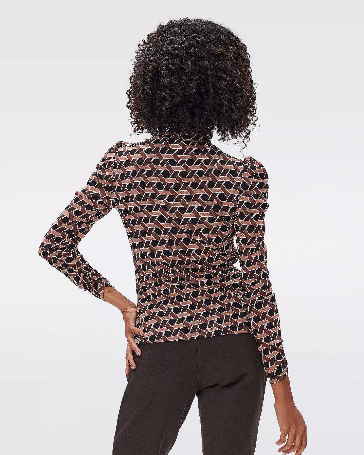 Clearance Diane von Furstenberg Remy Mesh Top