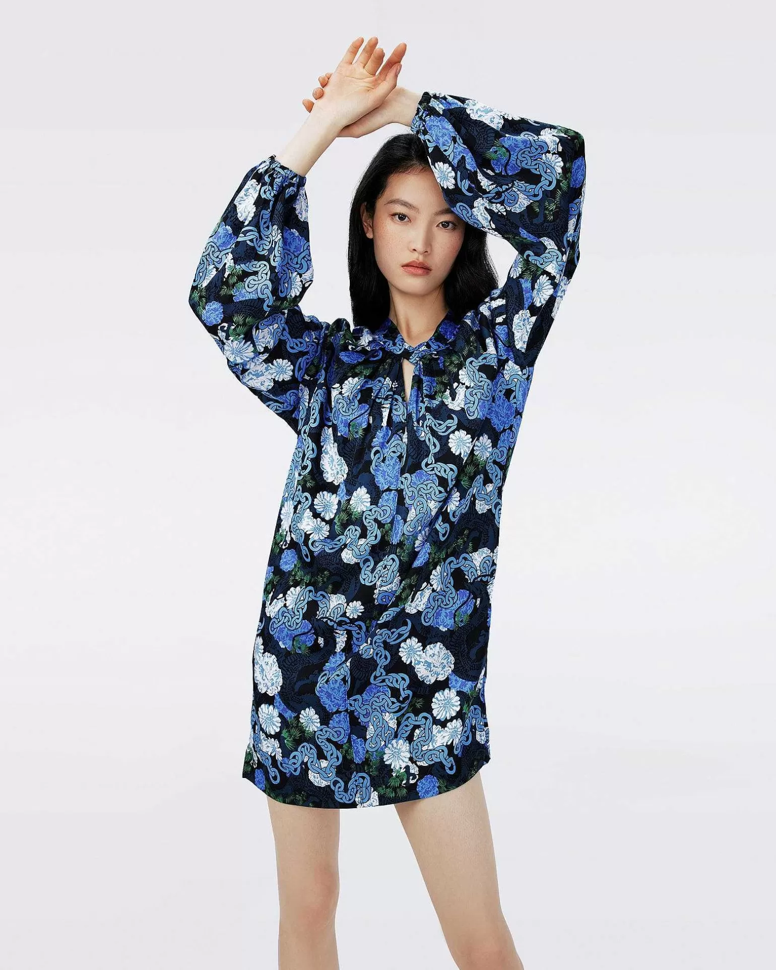 Cheap Diane von Furstenberg Silka Kjole I Dragedans