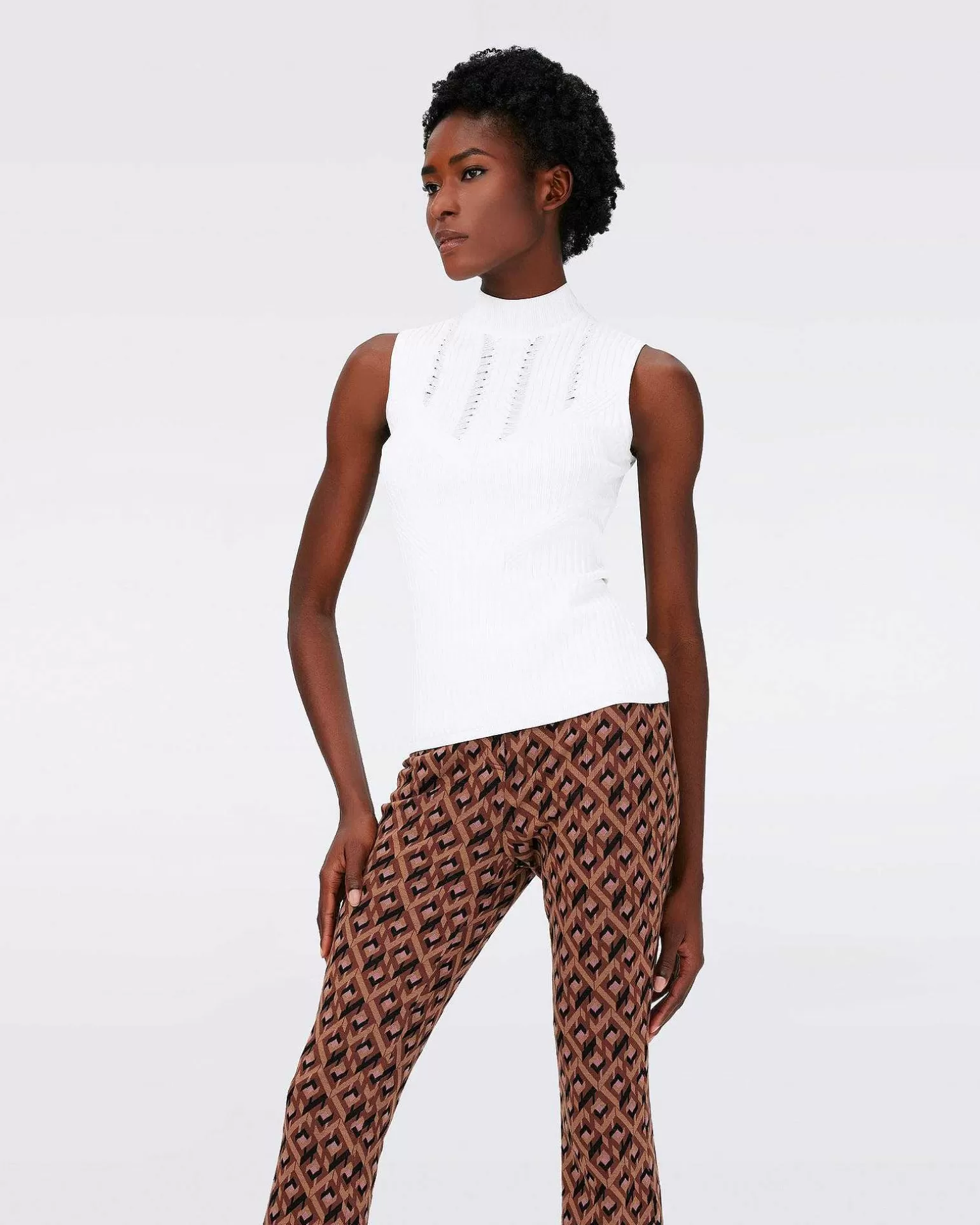 Outlet Diane von Furstenberg Viviane Strik Top