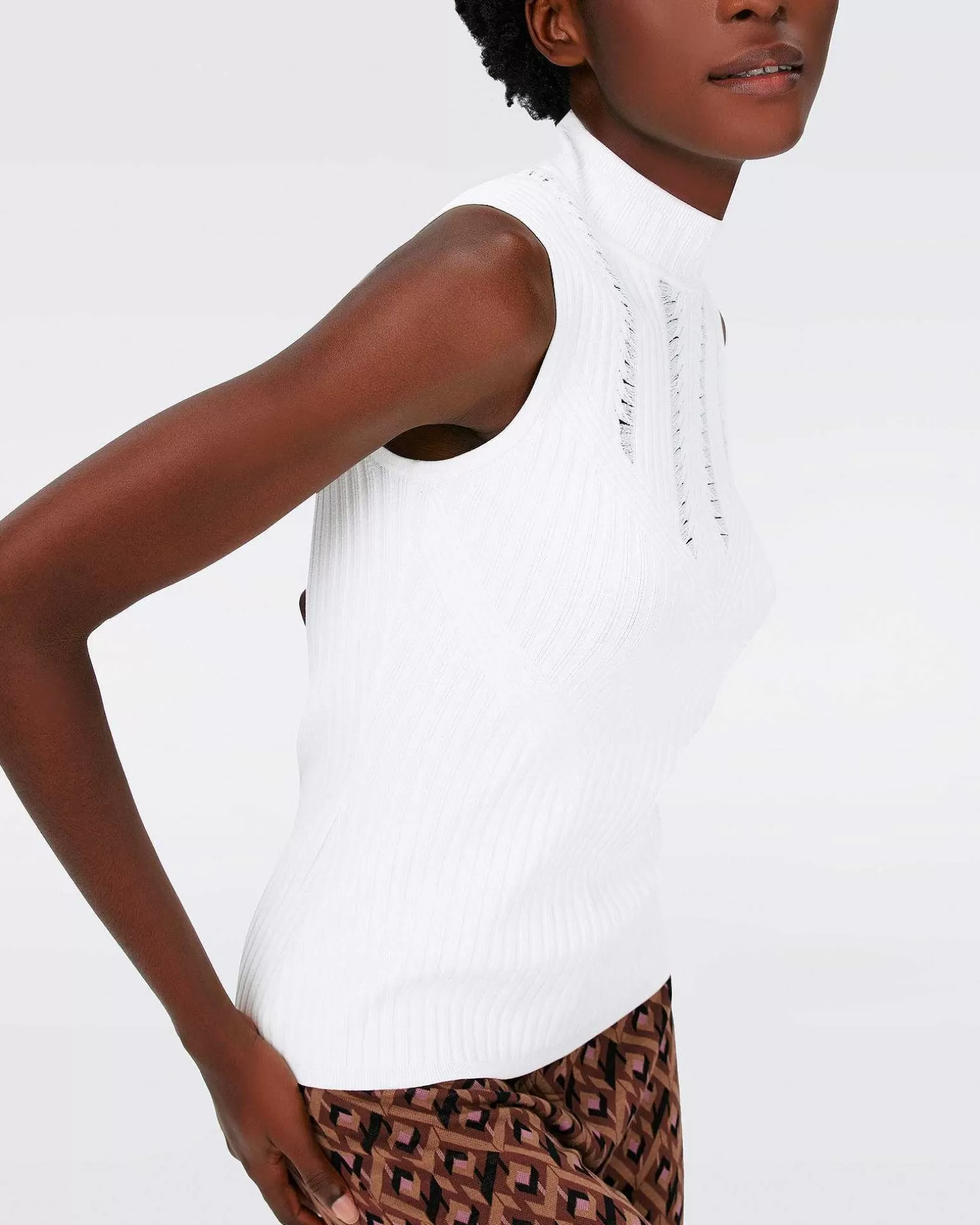 Outlet Diane von Furstenberg Viviane Strik Top