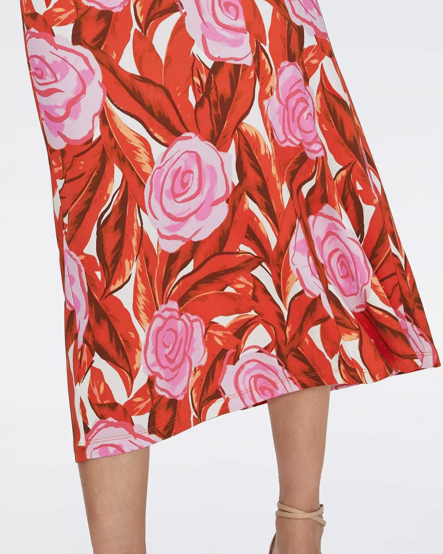 Sale Diane von Furstenberg Zetna Faux Sla Om Kjole
